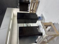 Dark Walnut Stained to Match on American Oak Veneer